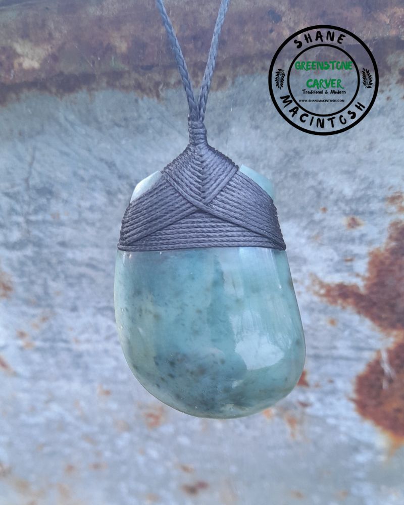 Abstract Lashed Pebble Drop