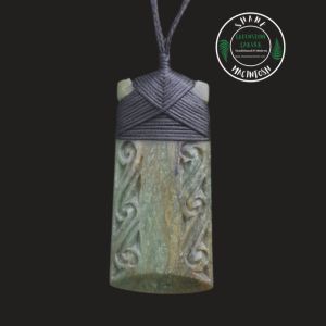 Large Doubled Engraved Lashed Toki